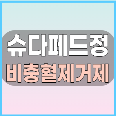  슈다페드정 비충혈제거제 복용법과 부작용 주의사항 알아볼까요?