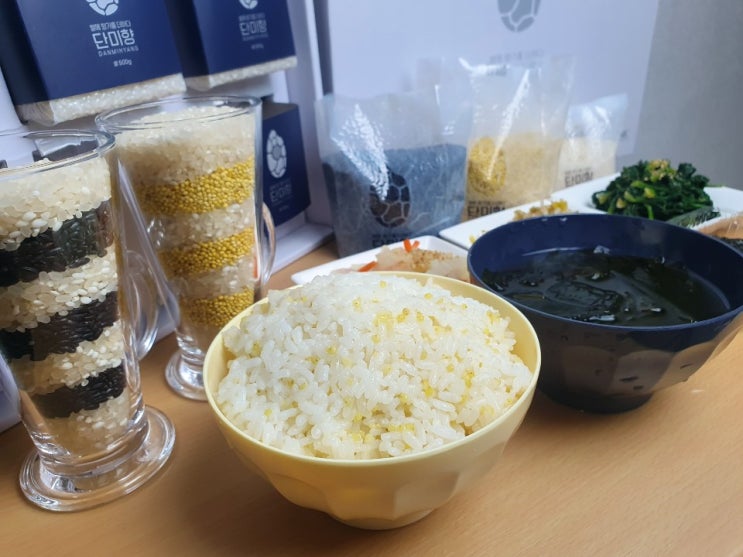  맛있는 쌀 추천 설 선물로 딱 바작 단미향 너무 찰지네요