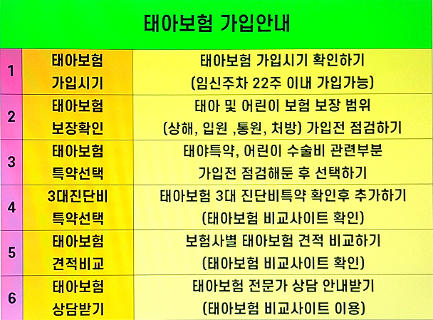 다태아보험 보장 내용 알아보고 보험다모아에서 알차게 구성하기