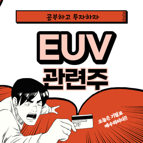 EUV 관련주 핵심 대장주