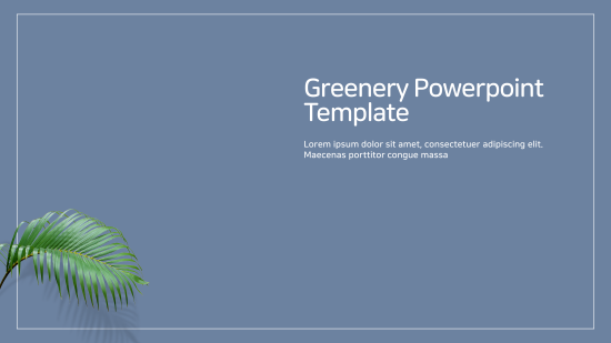 깔끔한 ppt 템플릿 - 그리너리, 녹색 나뭇잎 파워포인트, 발표용ppt 양식입니다