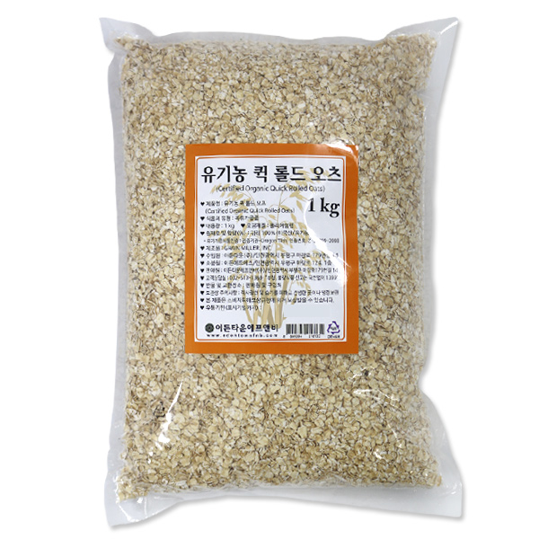 선택고민 해결 기타 유기농 퀵 롤드 오츠(식사용) 1kg 오트밀 오트밀죽 압착귀리 시리얼, 1개 추천합니다 선택고민 해결 기타 유기농 퀵 롤드 오츠(식사용) 1kg 오트밀 오트밀죽 압착귀리 시리얼, 1개 추천합니다