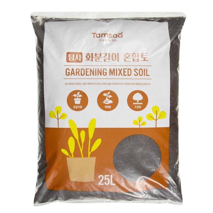 선호도 높은 탐사 화분갈이 혼합토 25L, 1개(로켓배송) 추천합니다 선호도 높은 탐사 화분갈이 혼합토 25L, 1개(로켓배송) 추천합니다