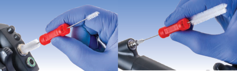 [Ruhof] 내시경&수술기구 밸브 및 포트용 브러쉬, ScopeValet Dual-End Valve & Stubby Brush ...