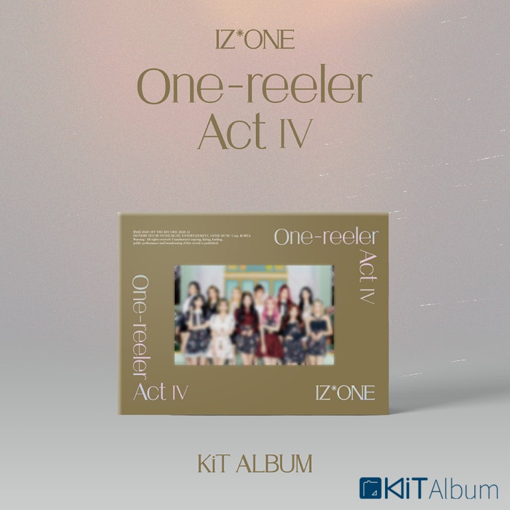 [키트앨범] IZONE 4th Mini Album ‘One-reeler’ Act Ⅳ