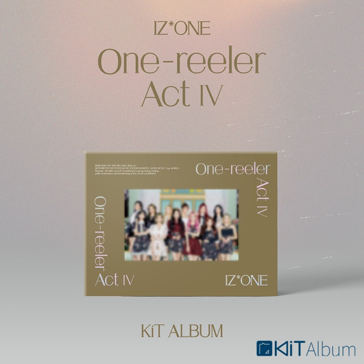  [키트앨범] IZONE 4th Mini Album ‘One-reeler’ Act Ⅳ