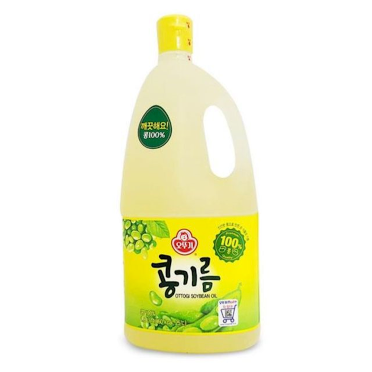 잘나가는 오뚜기 콩기름 1.8L 학교급식 전부치기 식재료 튀김유 중화요리 간단 식용유 좋은 가공식품 추천해요