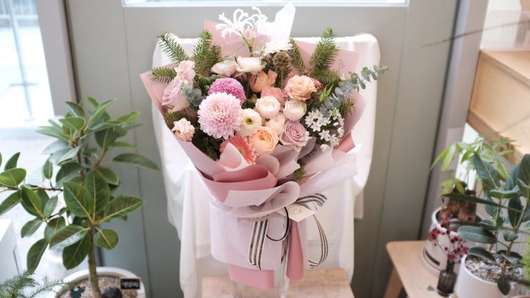  #동탄2 꽃집, #동탄꽃집, #동탄2꽃집 "봄길플라워" #no.205 사돈댁 생신 축하