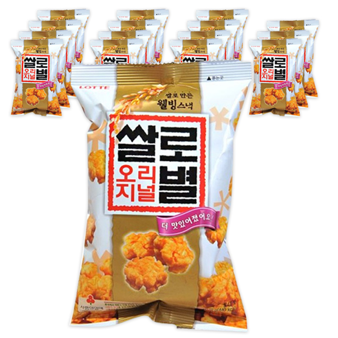 갓성비 좋은 롯데 쌀로별 오리지널 16봉(1박스), 78g, 16봉(로켓배송) ··· 갓성비 좋은 롯데 쌀로별 오리지널 16봉(1박스), 78g, 16봉(로켓배송) ···