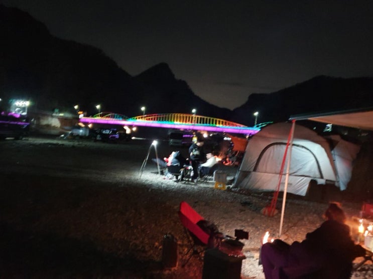 홍천여행 - 서울근교 홍천강 모곡 밤벌 근처에서 드디어 첫 노지 차박캠핑에 입문하다