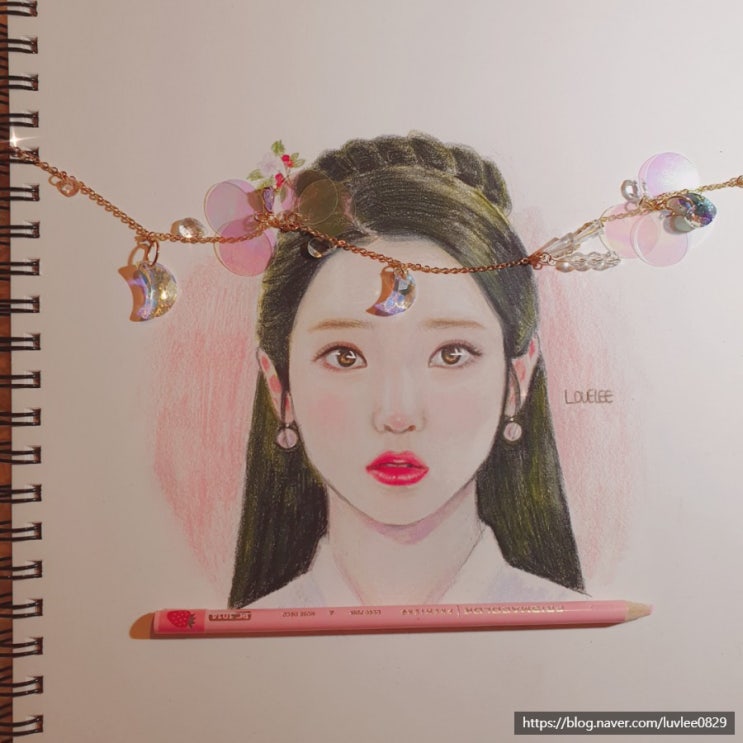  [인물화] 달의연인 보보경심 려 아이유 (해수) 팬아트 초상화
