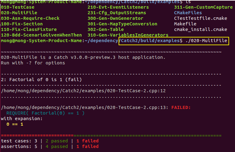 TDD - Catch2 C++ test framework : 네이버 블로그