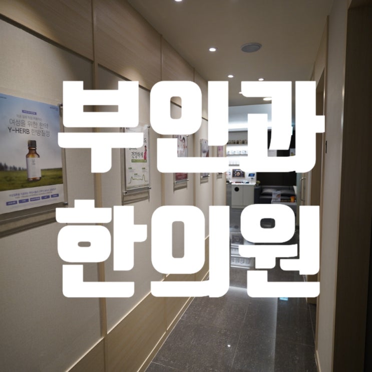  부천부인과한의원 기력회복 바로 이렇게!