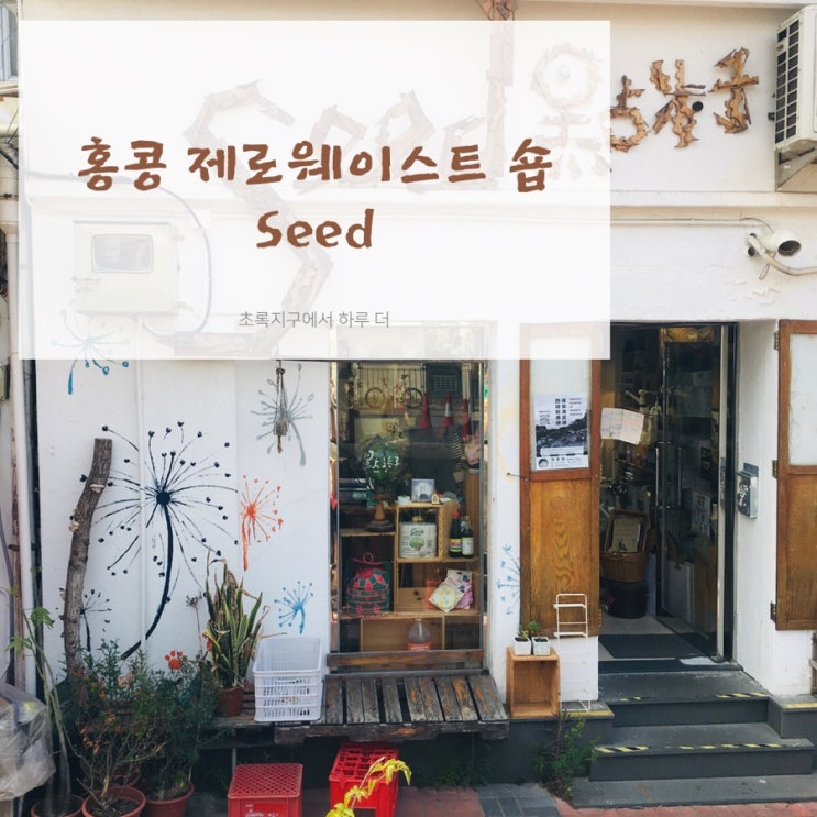 홍콩 사이쿵 제로 웨이스트 숍 시드 Seed