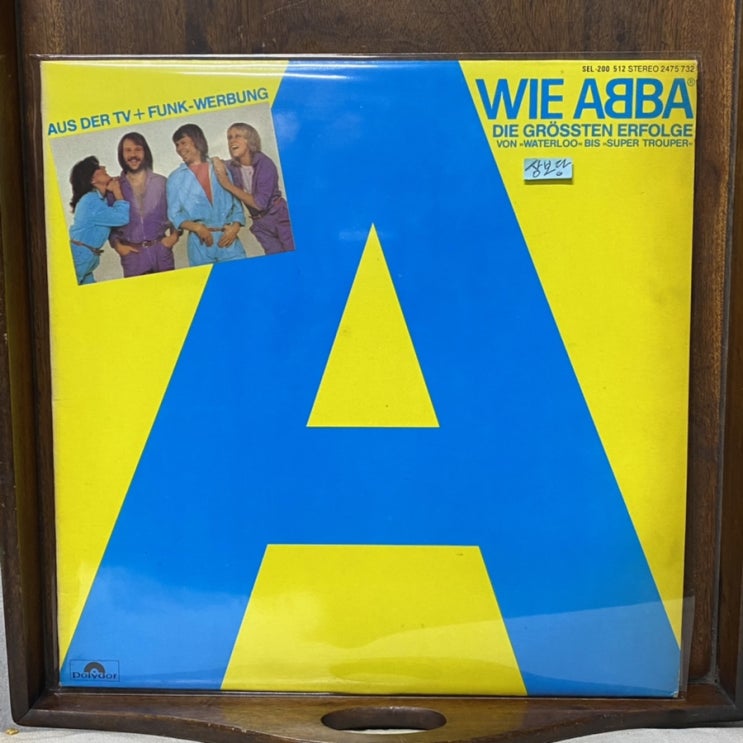  LP판 Abba A Wie Abba Dancing Queen Surper Trouper 중고엘피