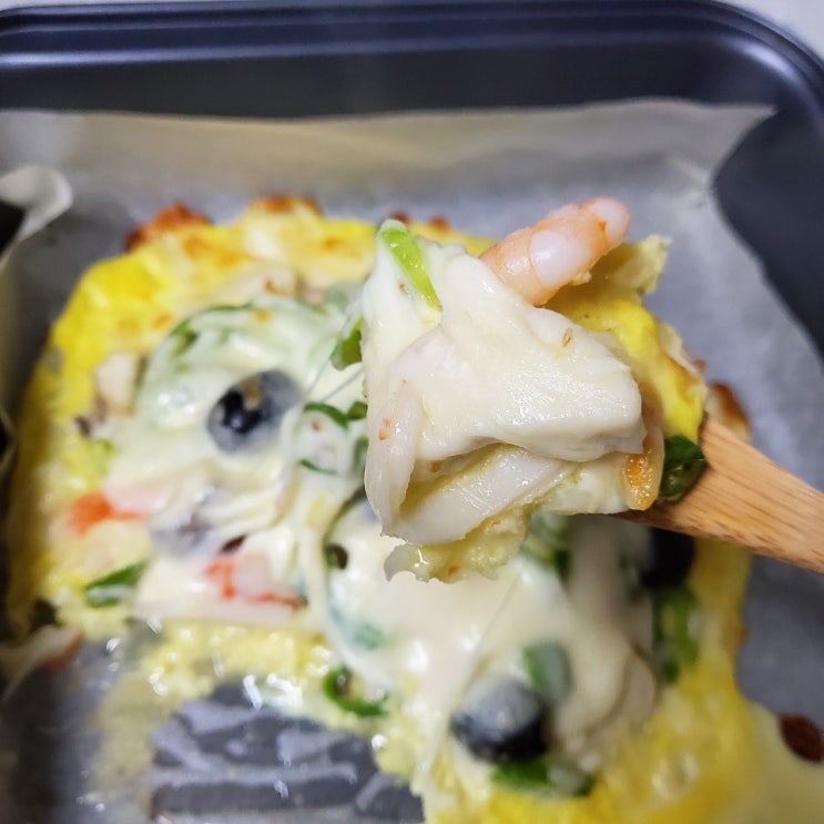  집에서도 간단히 만들수 있는 다이어트 레시피, 컬리플라워피자
