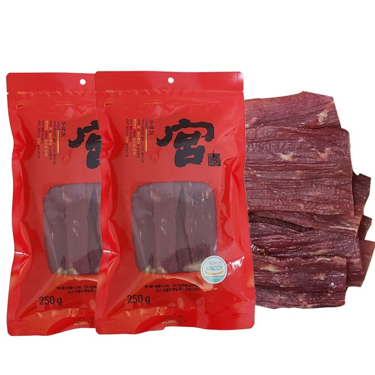 인기 많은 코스트코 궁육포 소고기육포 가성비 최고 육포, 2개, 250g 좋아요 인기 많은 코스트코 궁육포 소고기육포 가성비 최고 육포, 2개, 250g 좋아요