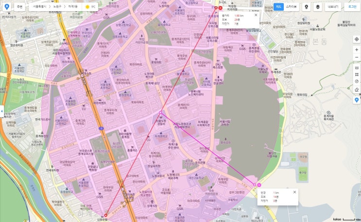  노원구 부동산, 하계역 현대 우성아파트 vs 중계 청구 3차, 하계역 대장주 :  매매가 강세 지속 & 동북선 경전철 호재로 관심 꾸준한 증가