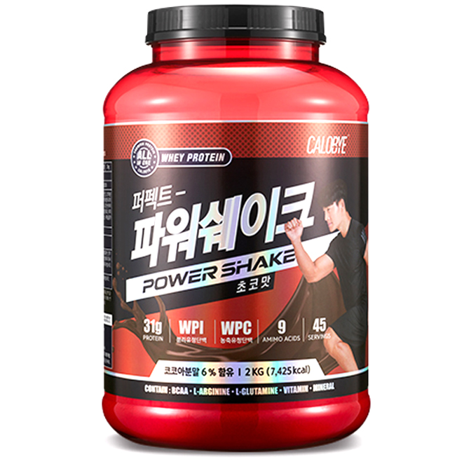 가성비갑 칼로바이 퍼펙트 파워쉐이크 초코맛 단백질보충제, 2kg, 1개(로켓배송) 좋아요