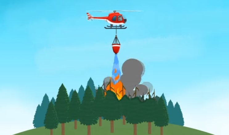 [블리피] Blippi Firefighting Helicopter Song! | 파이얼파이링헬리콥터 | 소방헬기노래 | 헬리콥터송