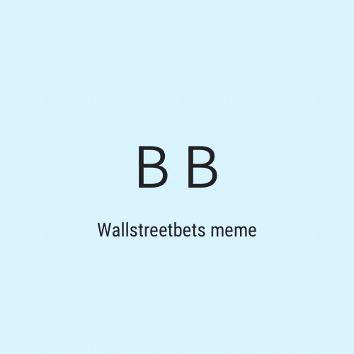  GME를 급등시킨 wallstreetbets 의 픽 BB
