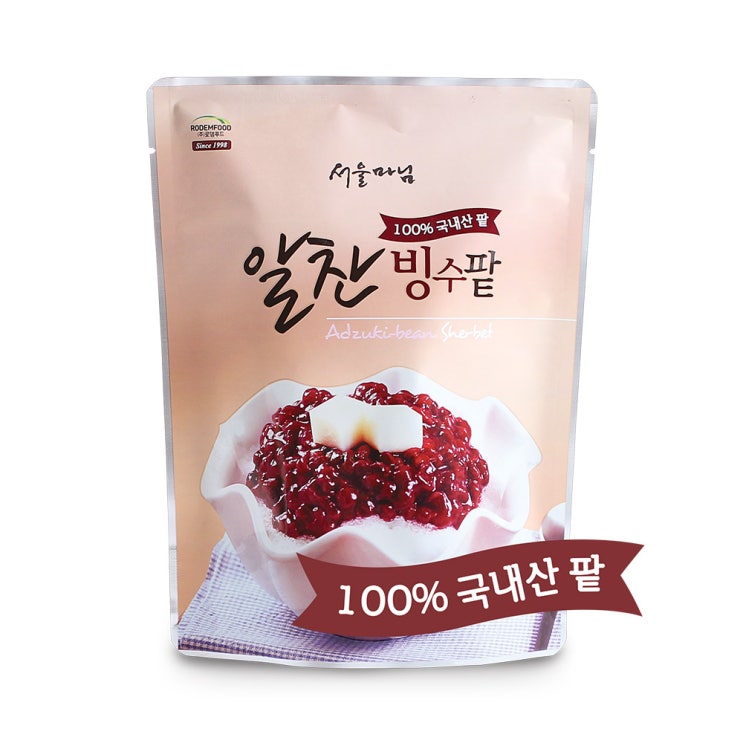 요즘 인기있는 SR002 로뎀푸드 알찬빙수팥 1kg, 1개 ···