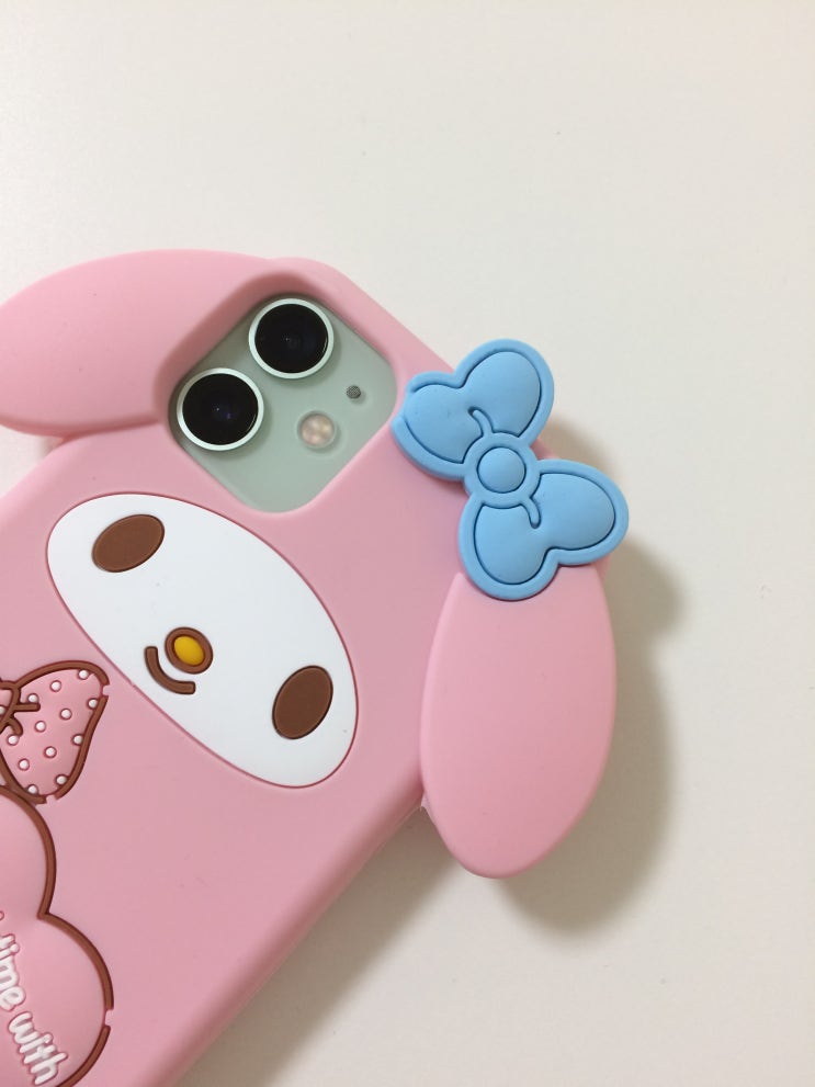  아이폰12mini(미니) 마이멜로디 케이스 / 쌈무그린 에 어울려