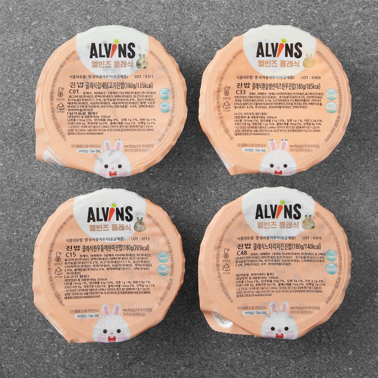 선택고민 해결 엘빈즈 클래식 이유식 진밥3단계 만10~13개월 180g x 4종 고기듬뿍 세트 잡채닭고기진밥 + 흰살생선치즈한우진밥 + 한우들깨현미진밥 + 느타리치킨진밥, 1세트( 선택고민 해결 엘빈즈 클래식 이유식 진밥3단계 만10~13개월 180g x 4종 고기듬뿍 세트 잡채닭고기진밥 + 흰살생선치즈한우진밥 + 한우들깨현미진밥 + 느타리치킨진밥, 1세트(