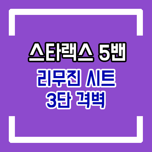 스타렉스 5밴 격벽 중고 차박 개조 이동업무 구조변경 가능한 시공