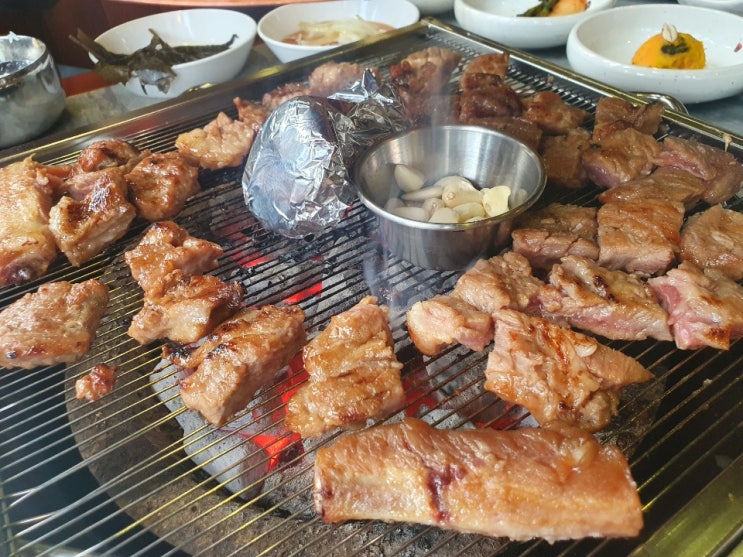  청라 꽃갈비 돼지갈비 너무 부드럽네요 청라맛집추천!