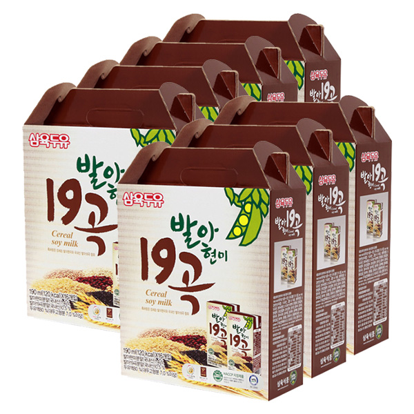 많이 팔린 삼육두유 발아현미 19곡 두유, 190ml, 112개 ··· 많이 팔린 삼육두유 발아현미 19곡 두유, 190ml, 112개 ···