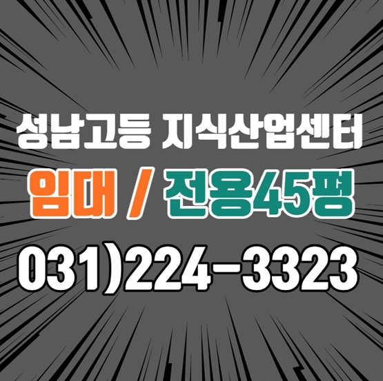 고등동 현대지식산업센터 바로 옆 단지 실45평
