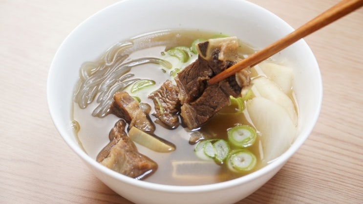  백종원 소갈비탕 레시피 그대로 끓이는 법