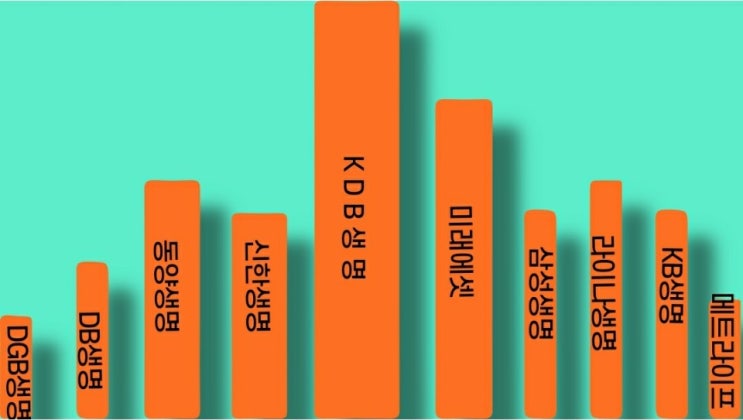  생명보험, 손해보험 가입 순위를 알아보다!