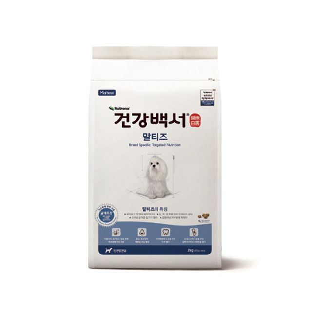 선호도 높은 뉴트리나 건강백서 말티즈 2kg 좋아요 선호도 높은 뉴트리나 건강백서 말티즈 2kg 좋아요