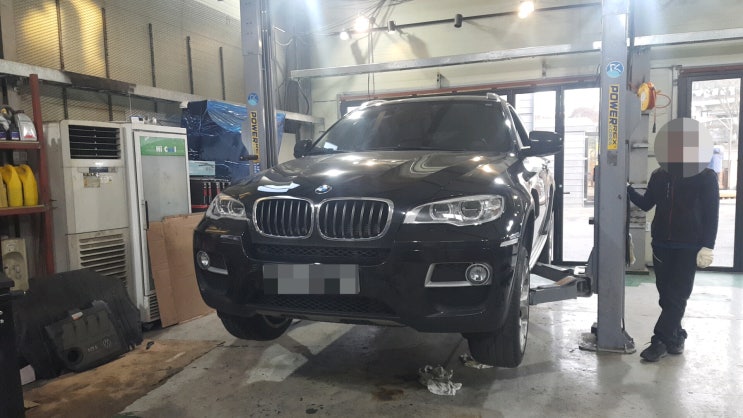 김포 양곡 수입차 수리 코어모터스 BMW X6 브레이크 패드 교환