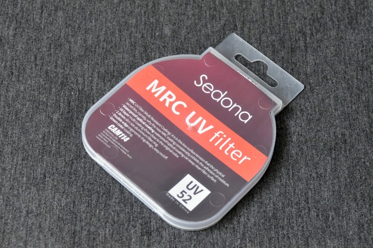  가성비 카메라 렌즈 필터 세도나 MRC UV 필터 52mm 사용기