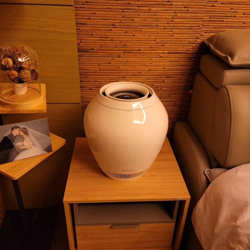발뮤다가습기추천 필터세척 백색소음으로 편안하게 잠들어요