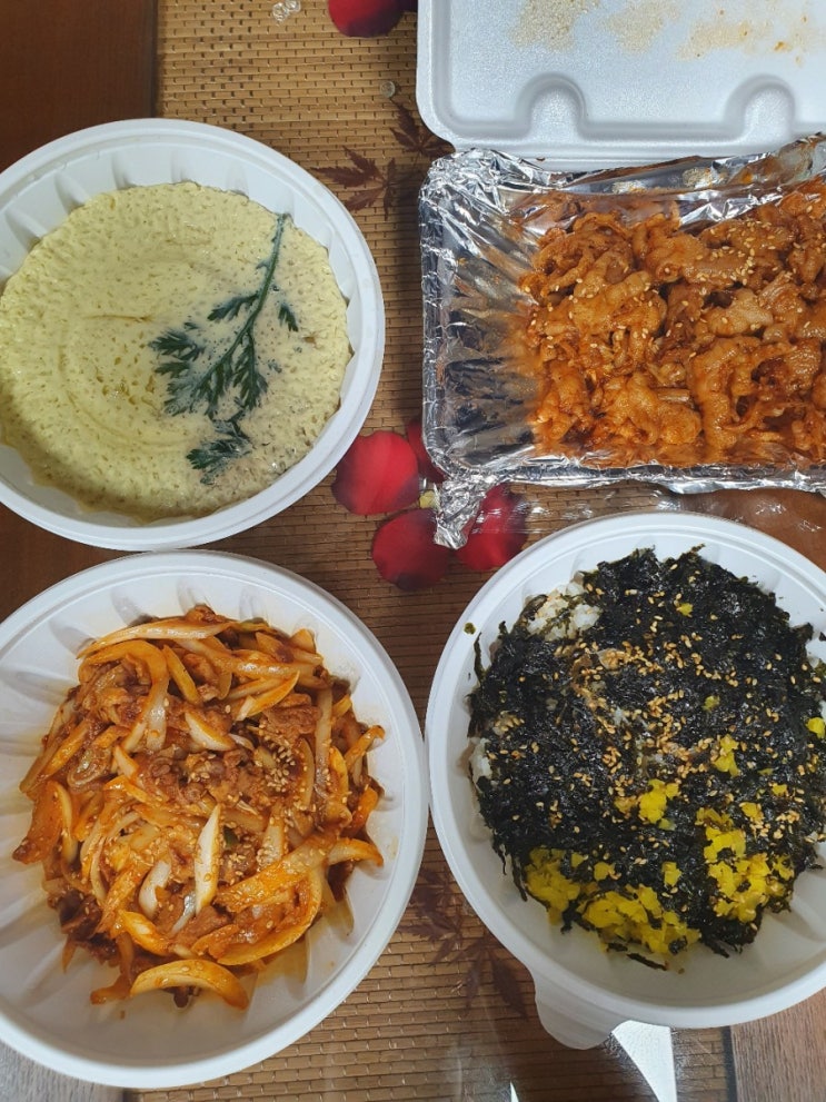  내돈내산 닭발 오돌뼈 계란찜 주먹밥 후기[신화불닭발]