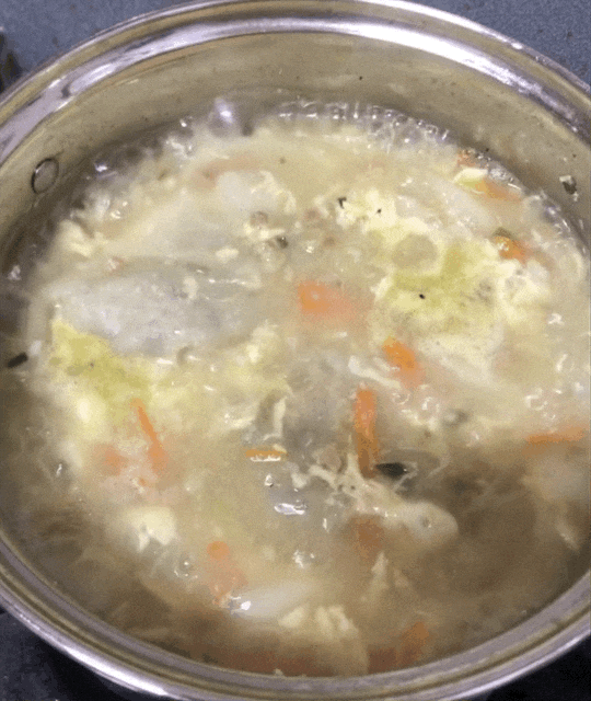  [자취생 요리] 군만두로 만둣국 끓이기
