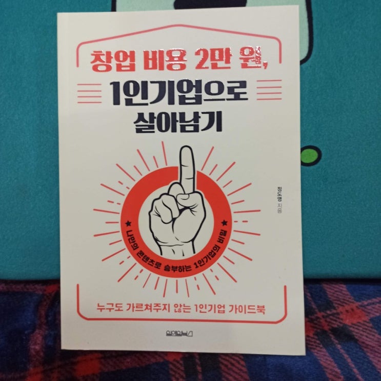 창업 비용 2만원 1인기업으로 살아남기를 배우다