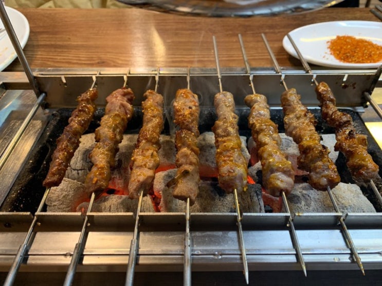  [천호]호미도 양꼬치집 동네맛집 인정각 입안에서 고기가 녹아요