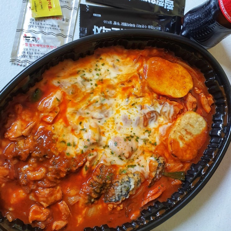  두찜 빨간찜닭 순살로 먹어보다