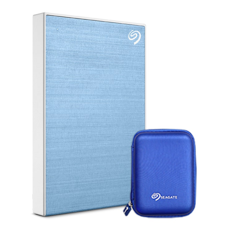가성비 좋은 씨게이트 외장하드 Backup plus Slim + Rescue + 파우치, 2TB, LightBlue(로켓배송) ··· 가성비 좋은 씨게이트 외장하드 Backup plus Slim + Rescue + 파우치, 2TB, LightBlue(로켓배송) ···