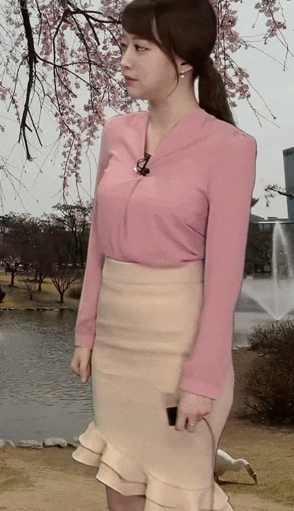골반 강아랑 기상캐스터 레전드 몸매