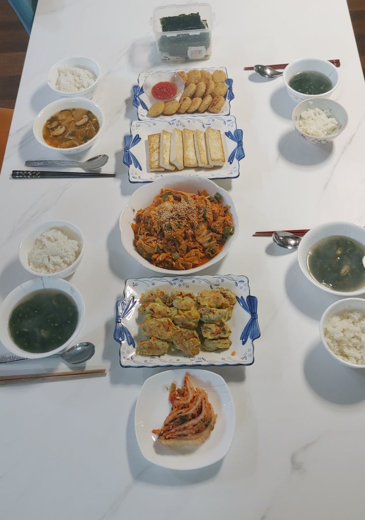  30분이면 매생이굴국, 굴전, 두부김치 만들 수 있다?