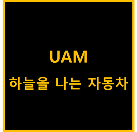  UAM(Urban Air Mobility), 하늘을 나는 자동차