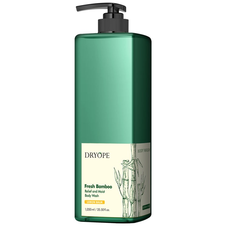 의외로 인기있는 드리오페 프레시 밤부 바디워시 레몬밤향, 1050ml, 1개(로켓배송) 추천합니다 의외로 인기있는 드리오페 프레시 밤부 바디워시 레몬밤향, 1050ml, 1개(로켓배송) 추천합니다