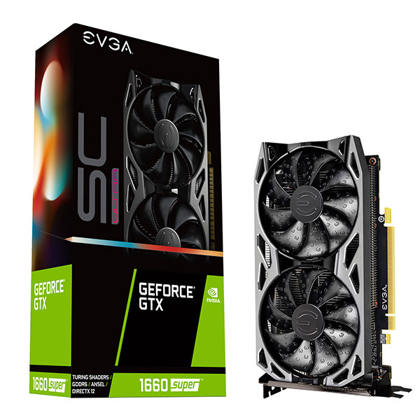 잘팔리는 EVGA 지포스 GTX 1660 SUPER SC ULTRA GAMING 그래픽카드 D6 6GB, EVGA GeForce GTX 1660 SUPER SC ULTRA(로켓배송