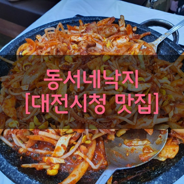  대전시청 맛집 동서네낙지 만족스러운 한끼